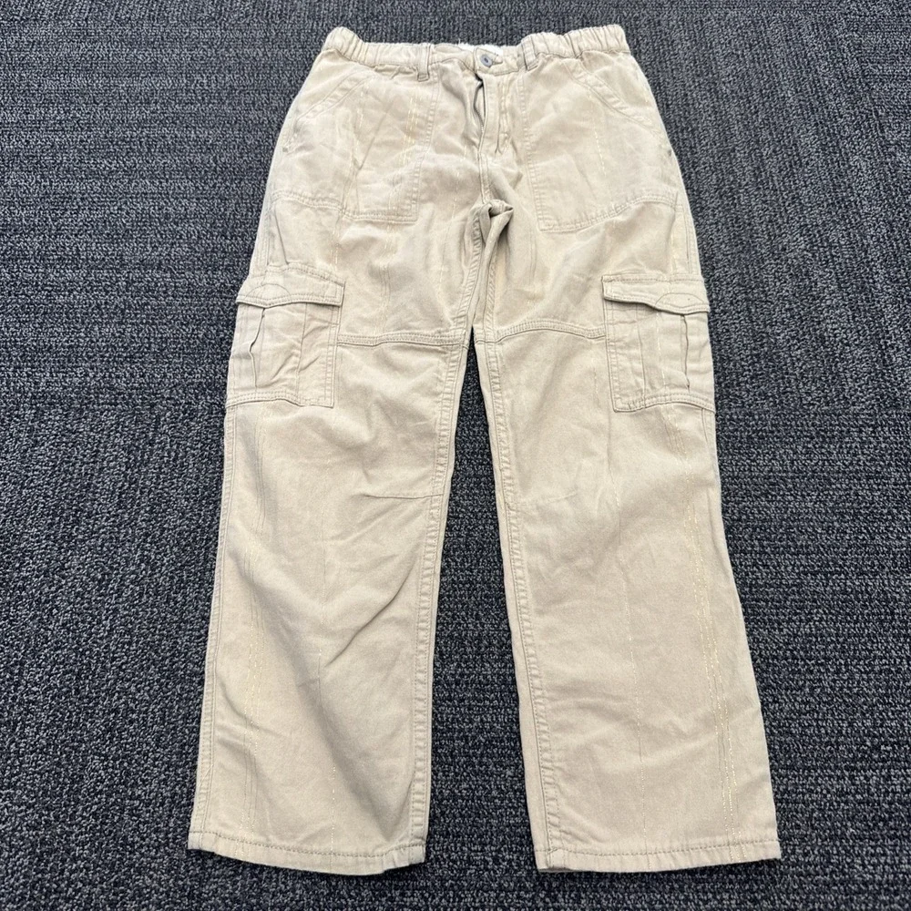 Anthropologie Sitwell. Cargo Capri Pants Women's 6 Beige
